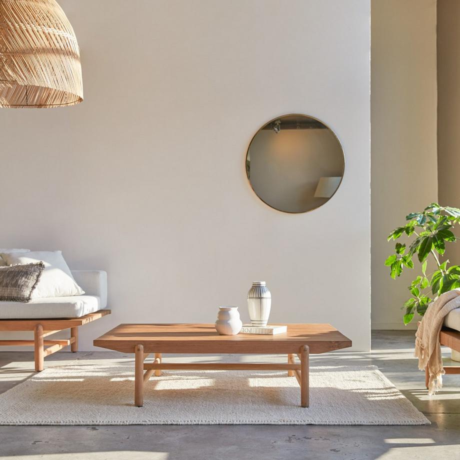 Tikamoon Couchtisch aus massivem Teak Fado  