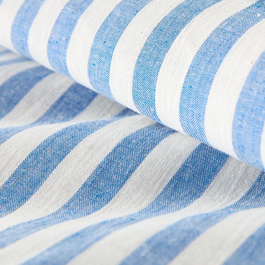 La Redoute Intérieurs Soizic Housse de Couette Rayée Bleue  