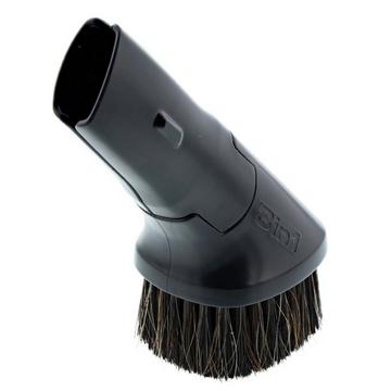 Multi-brosse pour aspirateur - 3 en 1 noir