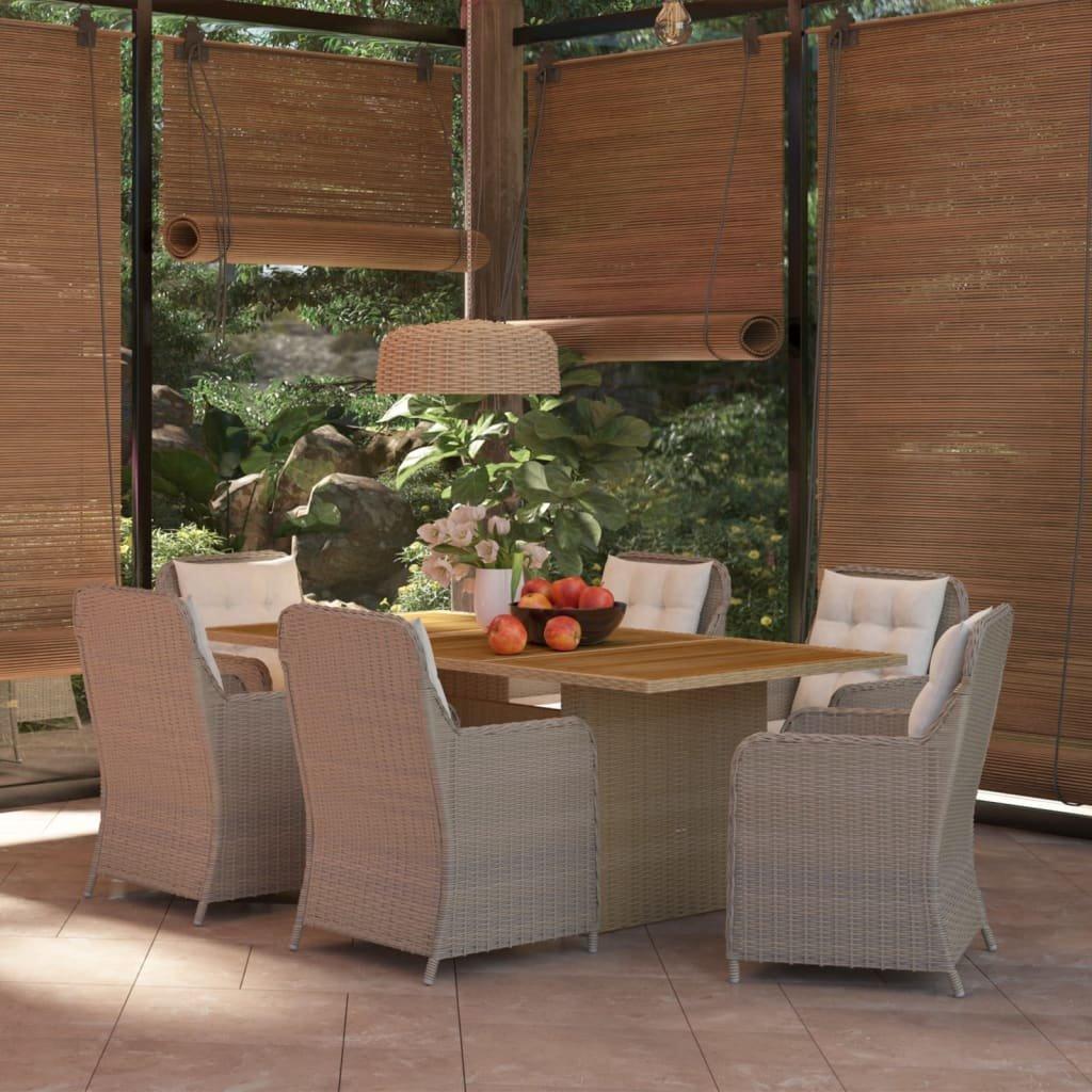 VidaXL Garten essgruppe poly-rattan  