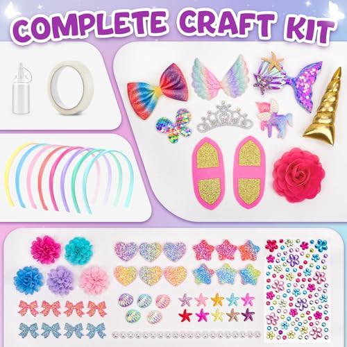 Activity-board  Cadeaux, accessoires de coiffure DIY - Cadeaux de Pâques pour les enfants, kit de bricolage pour les enfants, bricolage de Pâques pour les enfants 