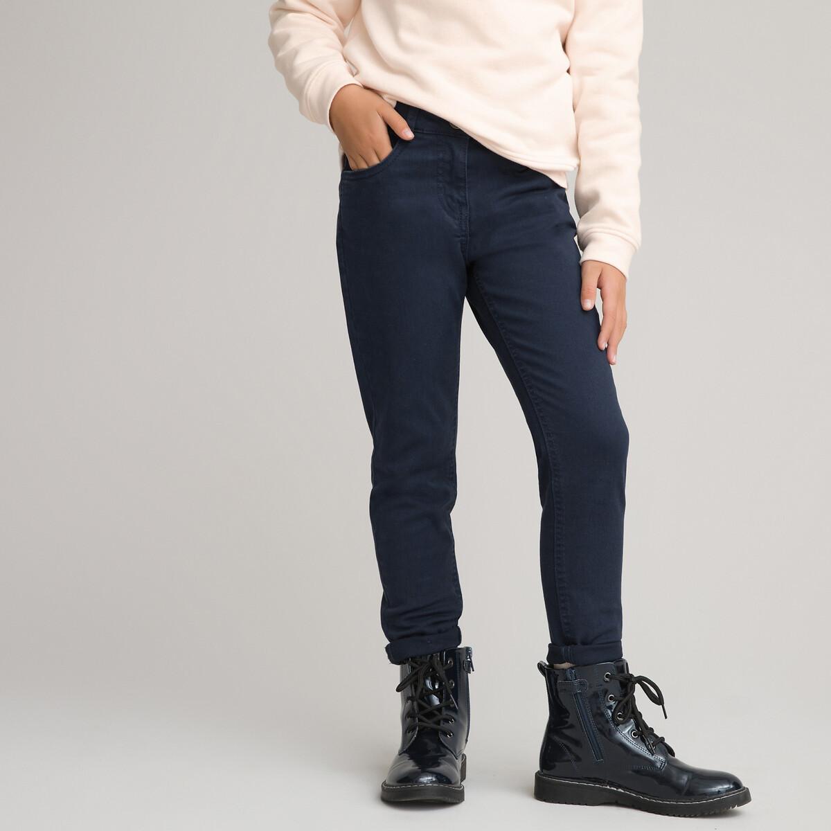 Image of Five-pocket-hose Mit Stickerei Mädchen Blau 12A