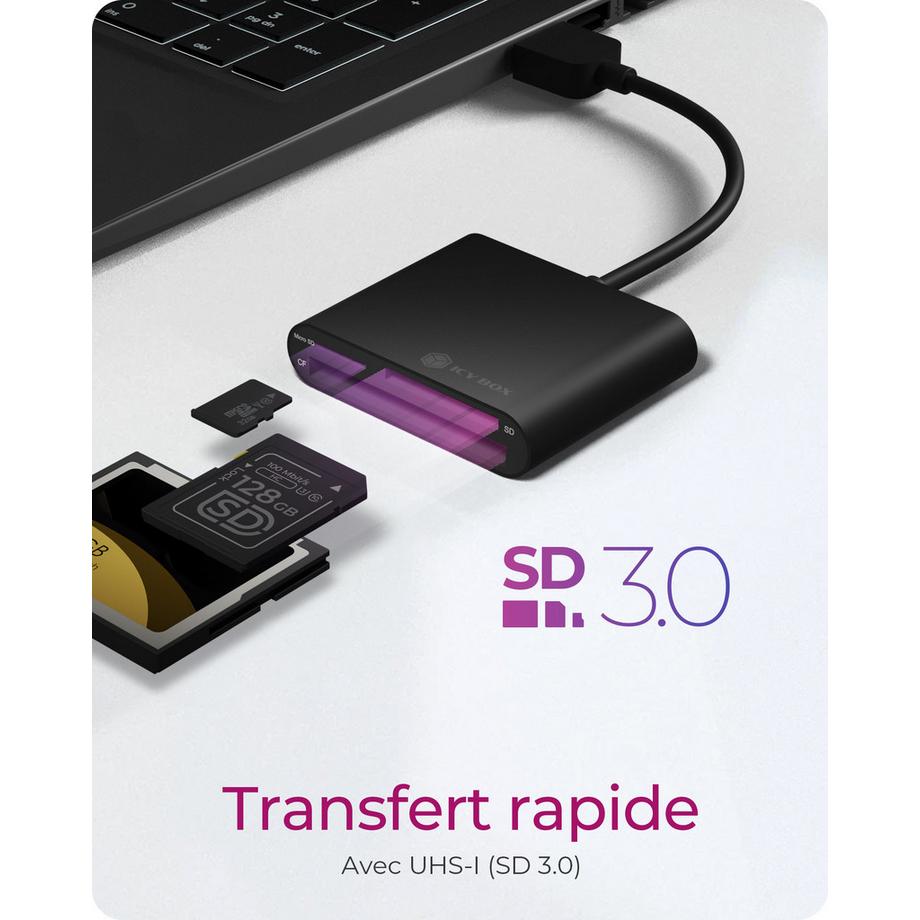ICY Box  IB-CR301-U3 (USB 3.0 Multi-Kartenleser) 