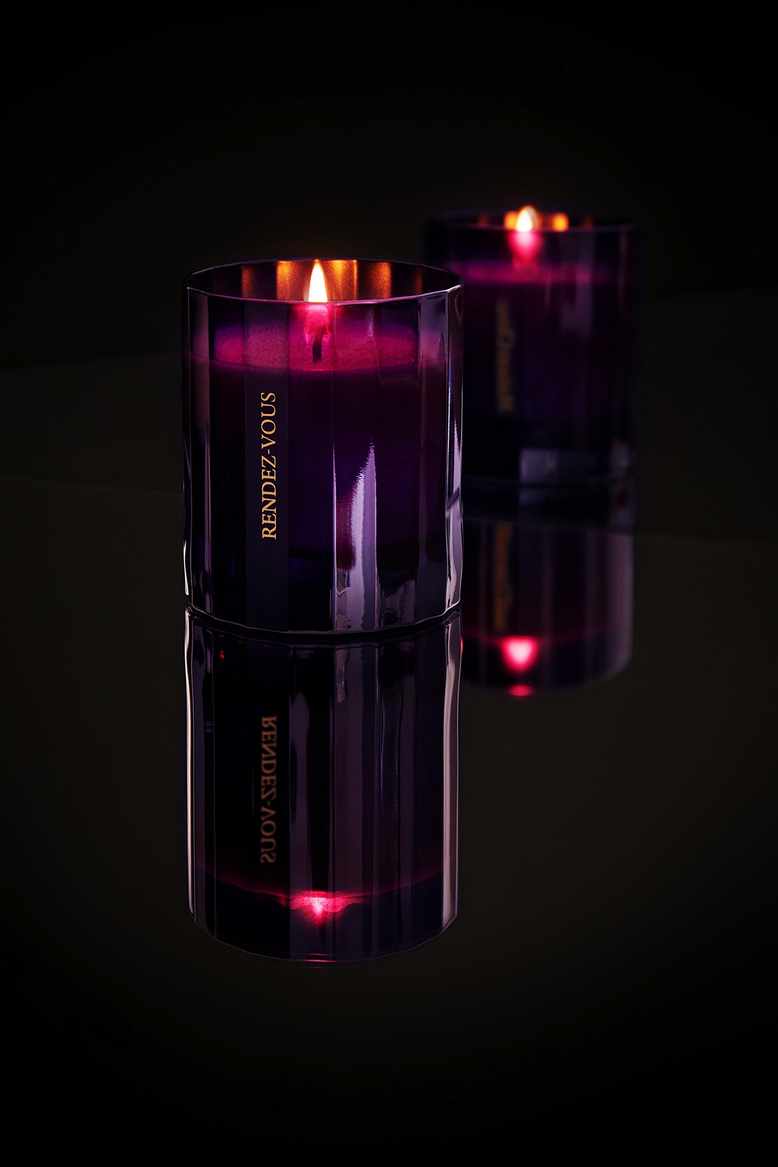 Image of Kerze Rendez-vous - Moschus-noten Unisex Violett ONE SIZE