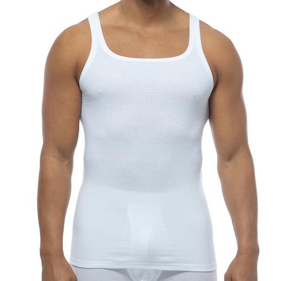 Conta 5er Pack Feinripp Unterhemd Tanktop  