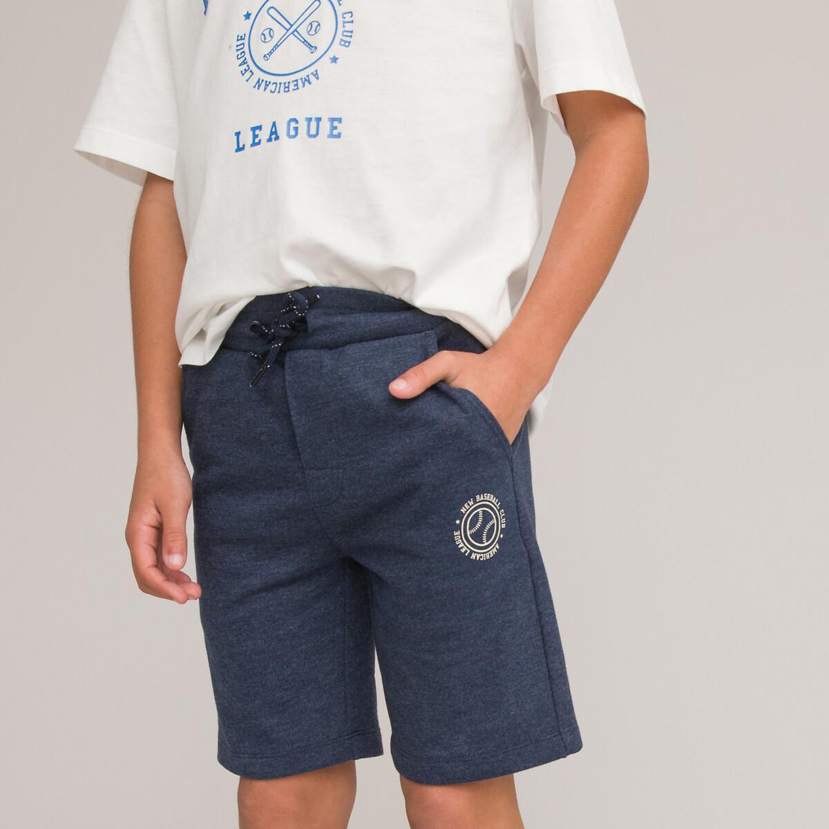 Image of 2er-pack Bermudas Aus Sweatware Jungen Blau 126