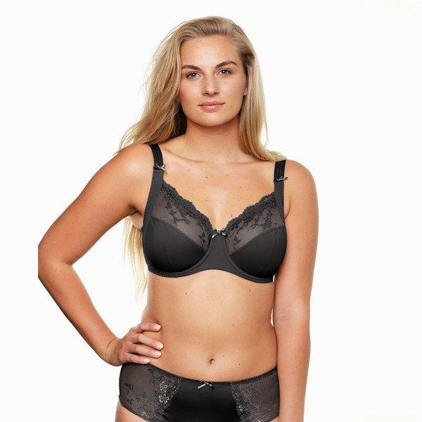 Image of Bügel Bh - Grosse Grössen Unisex Schwarz D/75