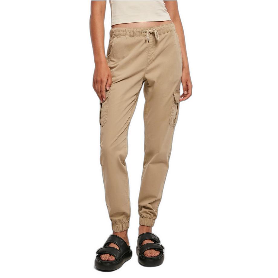 URBAN CLASSICS Pantalon Cargo Taille Haute  