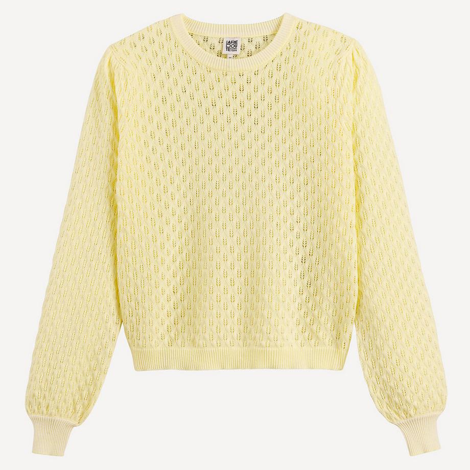 La Redoute Collections  Pullover aus Lochstrick 