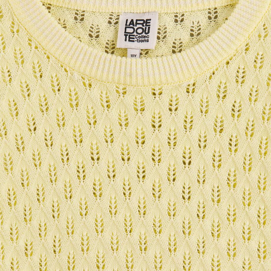 La Redoute Collections  Pullover aus Lochstrick 