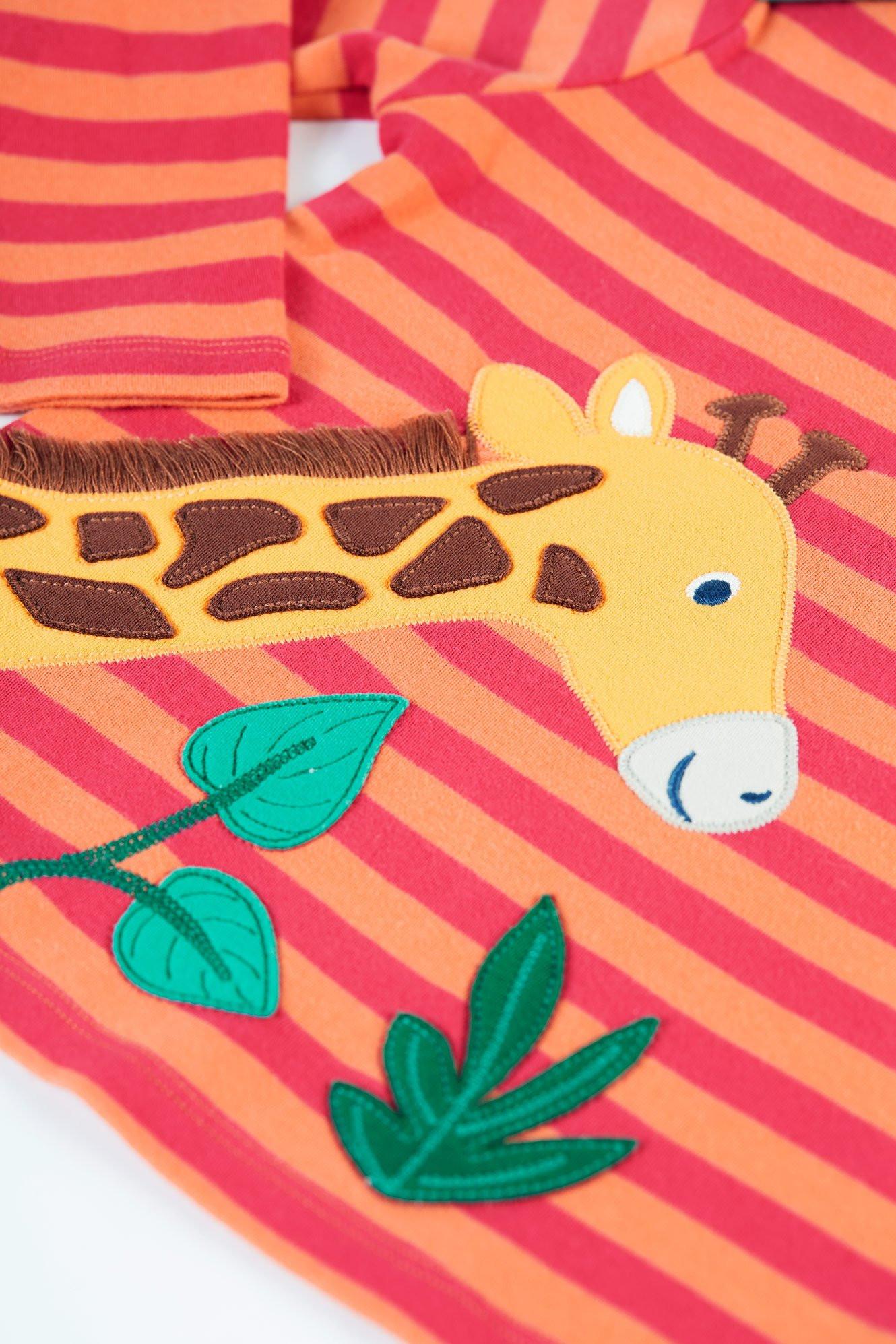 frugi  Kleinkinder Shirt Giraffe 