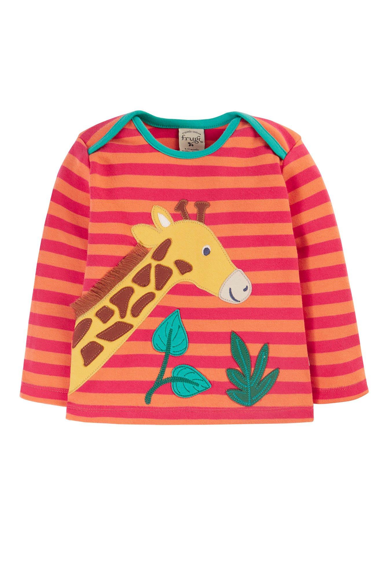 frugi  Kleinkinder Shirt Giraffe 