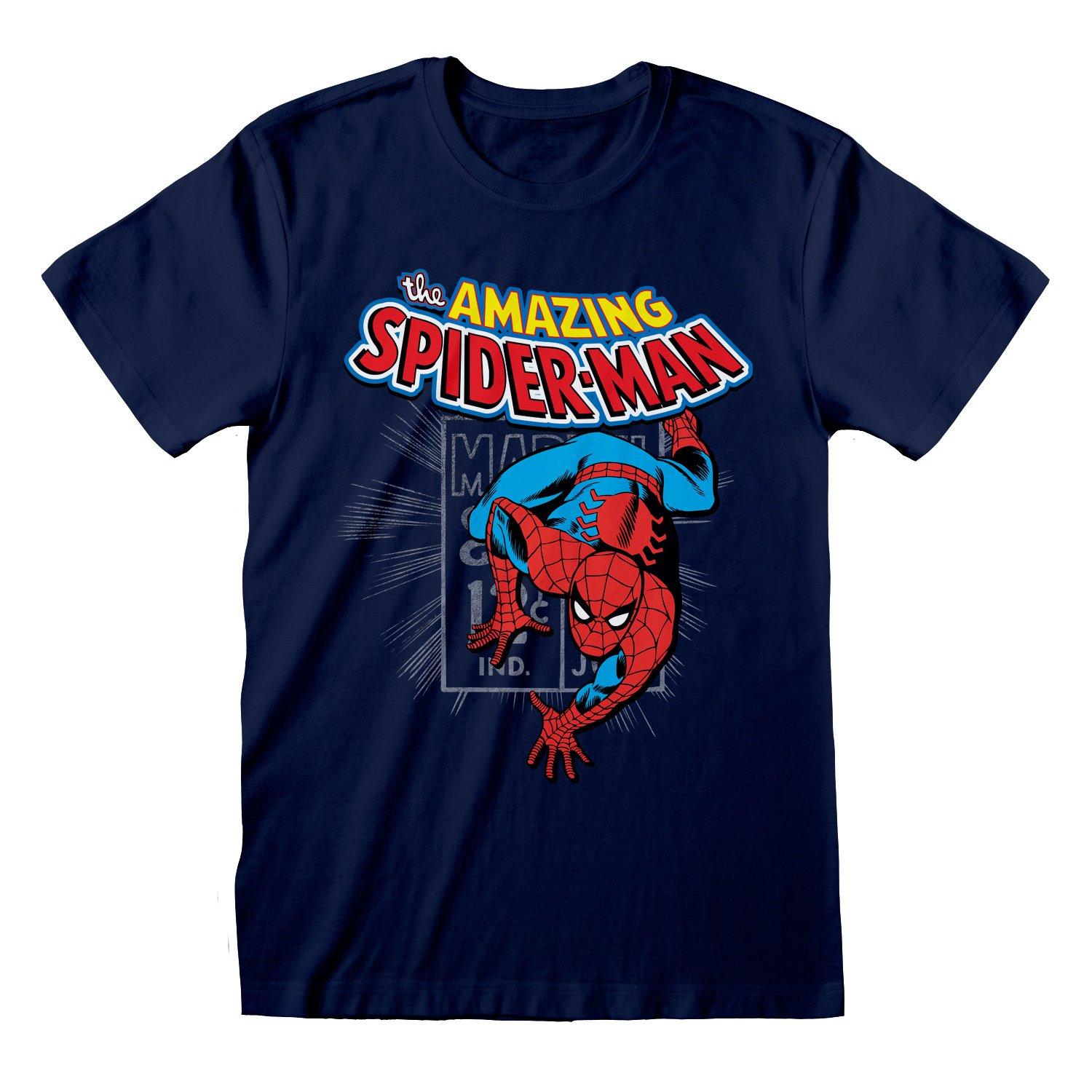 Image of Spider-man T-shirt Damen Marine S