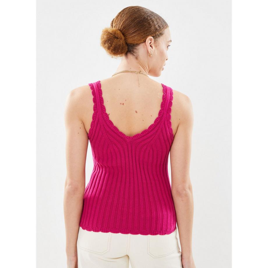 La Petite Etoile Diara Débardeur en Maille Côtelée  