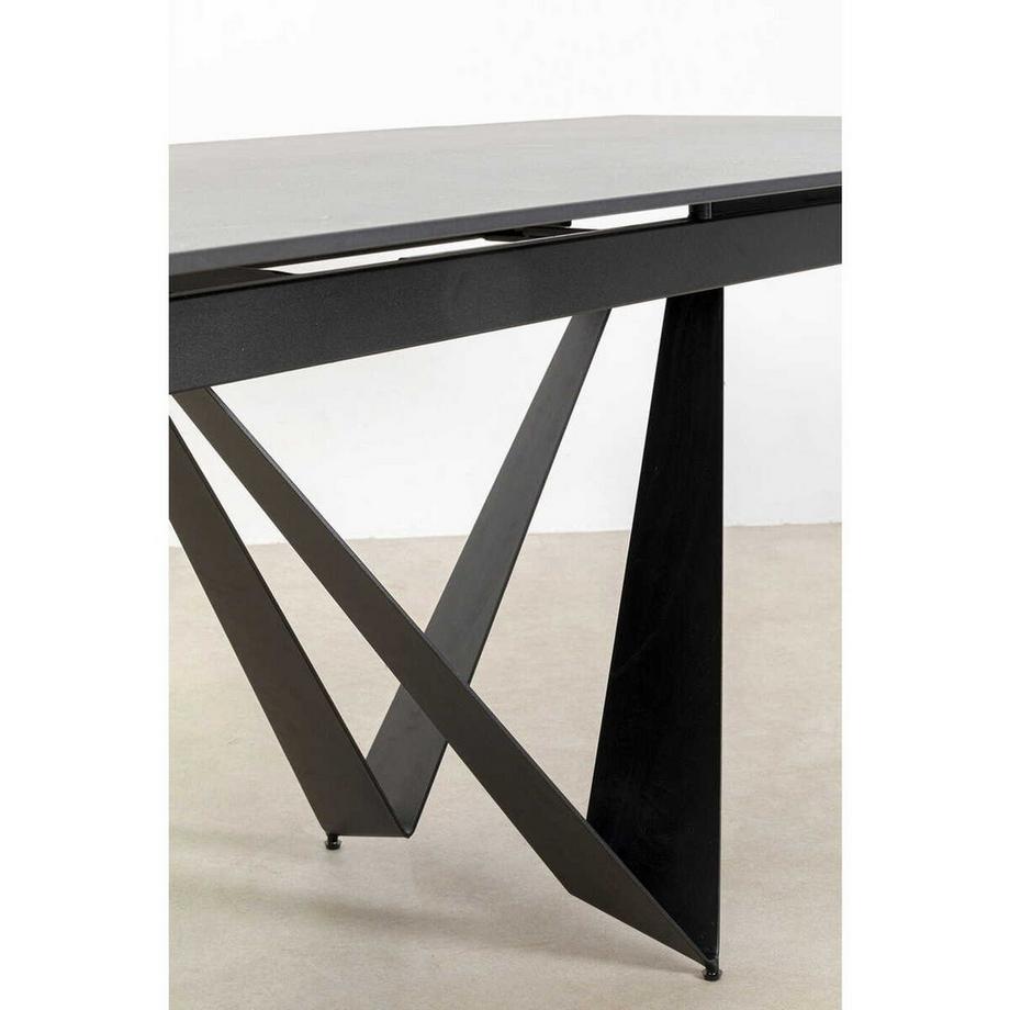 KARE Design Table à rallonge Sandra 180(40+40)x90  