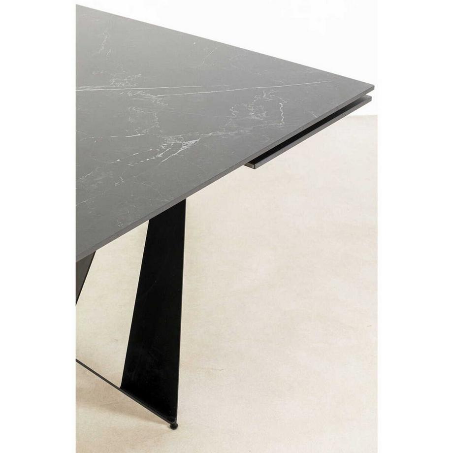 KARE Design Table à rallonge Sandra 180(40+40)x90  