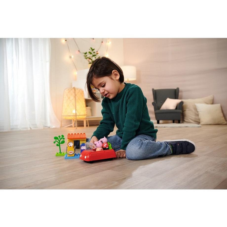 BIG  Bloxx Peppa Pig Familienauto (28Teile) 