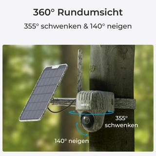 Reolink  Go G450 PT LTE telecamera per animali selvatici + Solar e Sim 