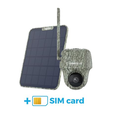 Reolink  Go G450 PT LTE telecamera per animali selvatici + Solar e Sim 