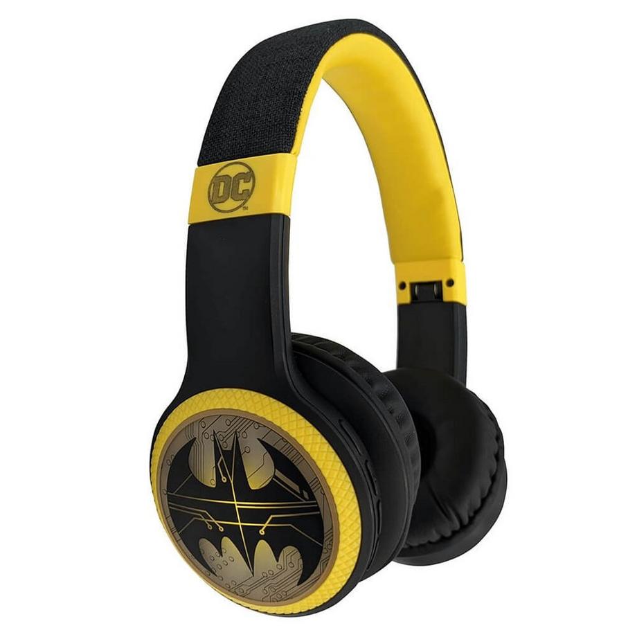 Casque sans fil Batman avec LED, supra-auriculaire