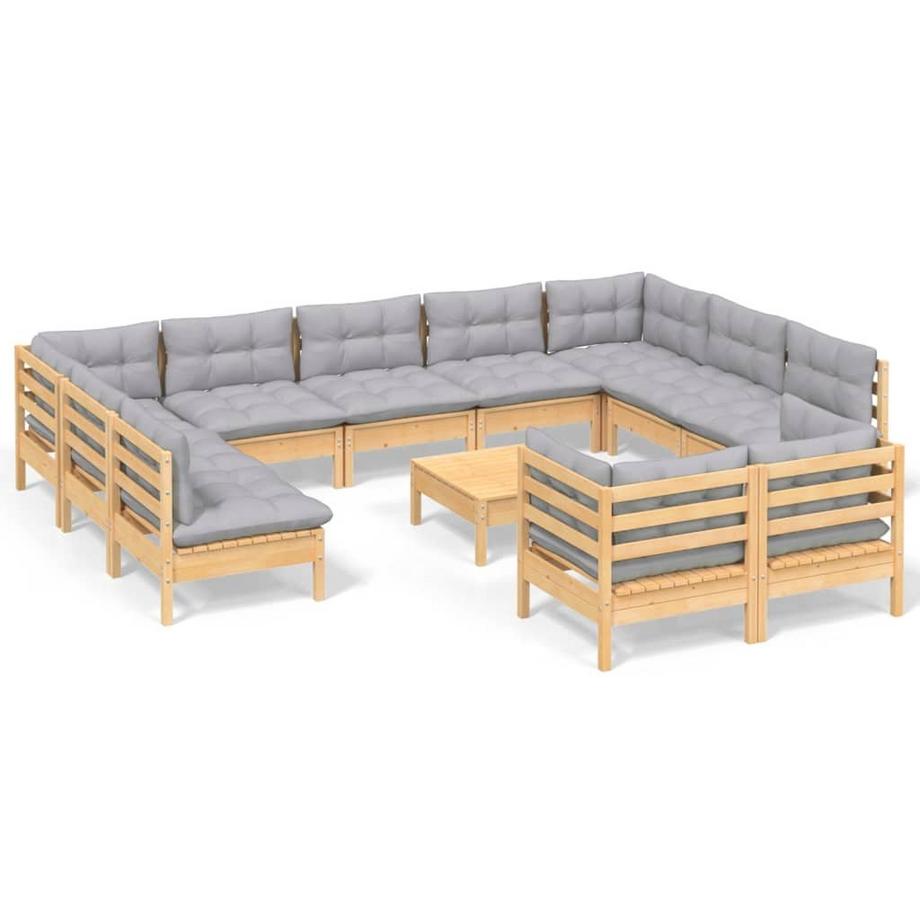 set salotto da giardino Legno di pino