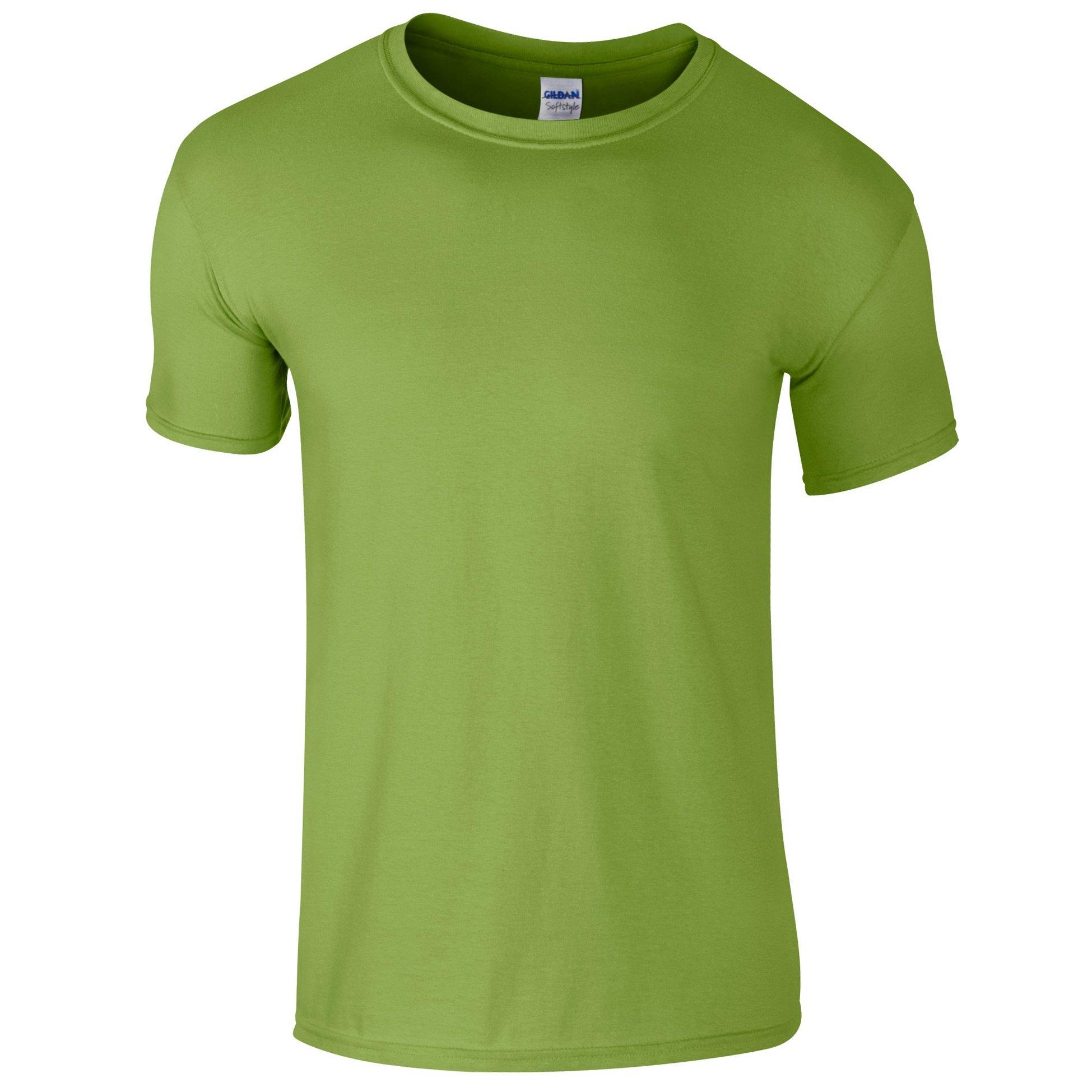 Image of Softstyle Tshirt, Kurzarm, Rundhalsausschnitt Herren Kiwi XXL