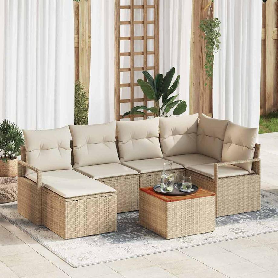 VidaXL Mobili Modulari Polyrattan  