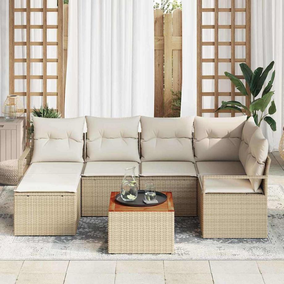 VidaXL Mobili Modulari Polyrattan  
