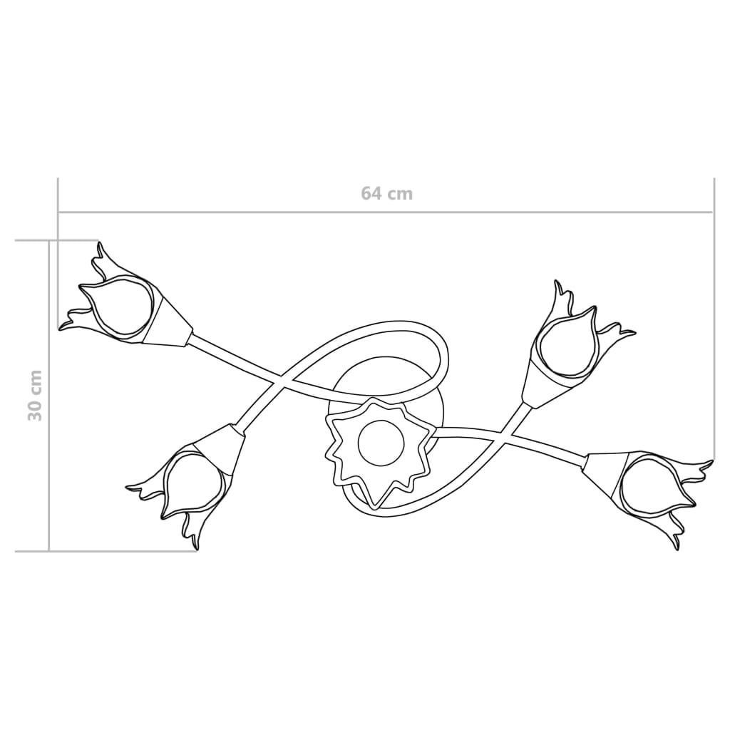 VidaXL Plafonnier verre  