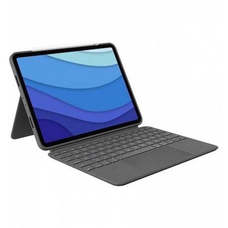 Logitech  Combo Touch (QWERTY, Nordisch, Trackpad, 1,8 cm, 1 mm, Apple) 