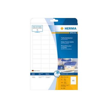 HERMA Etiketten SPECIAL 38.1x21.2mm 4388 weiss,perm. 1625 St./25 Bl.