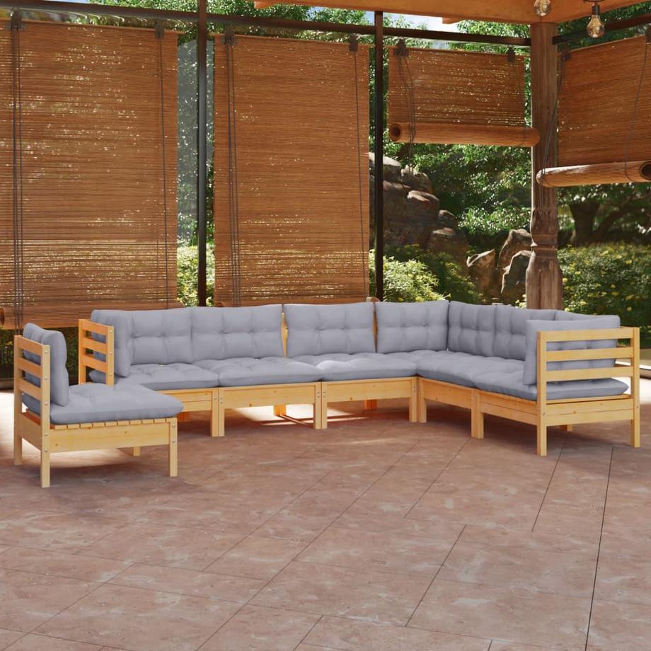 VidaXL Garten-lounge-set kiefernholz  