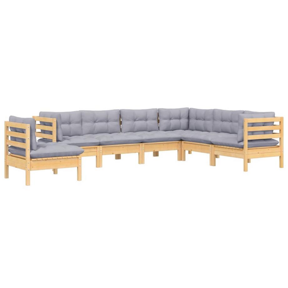 VidaXL Garten-lounge-set kiefernholz  