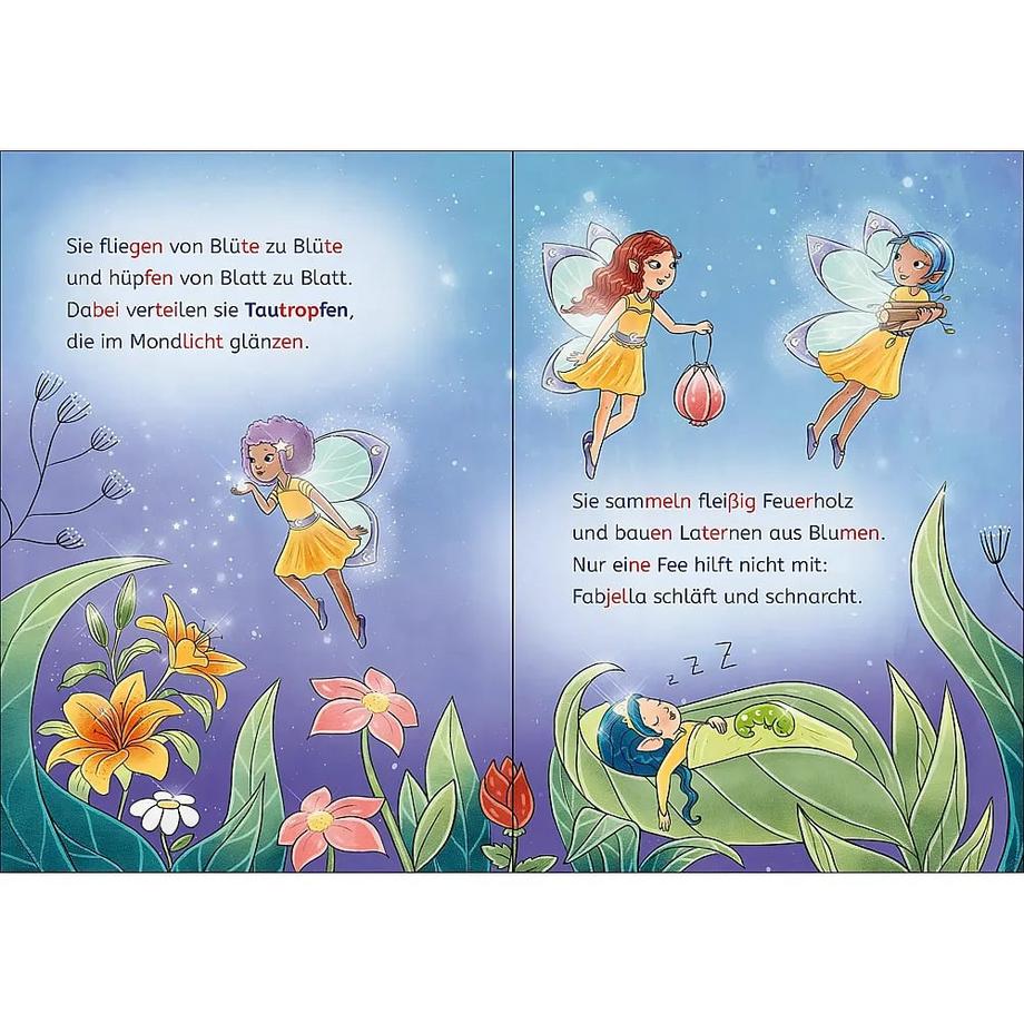 Leselöwen 1. Klasse - Das Geheimnis des Feenstaubs Walder, Vanessa; Loewe Erstlesebücher (Hrsg.); Helm, Alexandra (Illustrationen) Couverture rigide 