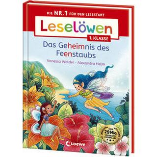 Leselöwen 1. Klasse - Das Geheimnis des Feenstaubs Walder, Vanessa; Loewe Erstlesebücher (Hrsg.); Helm, Alexandra (Illustrationen) Gebundene Ausgabe 