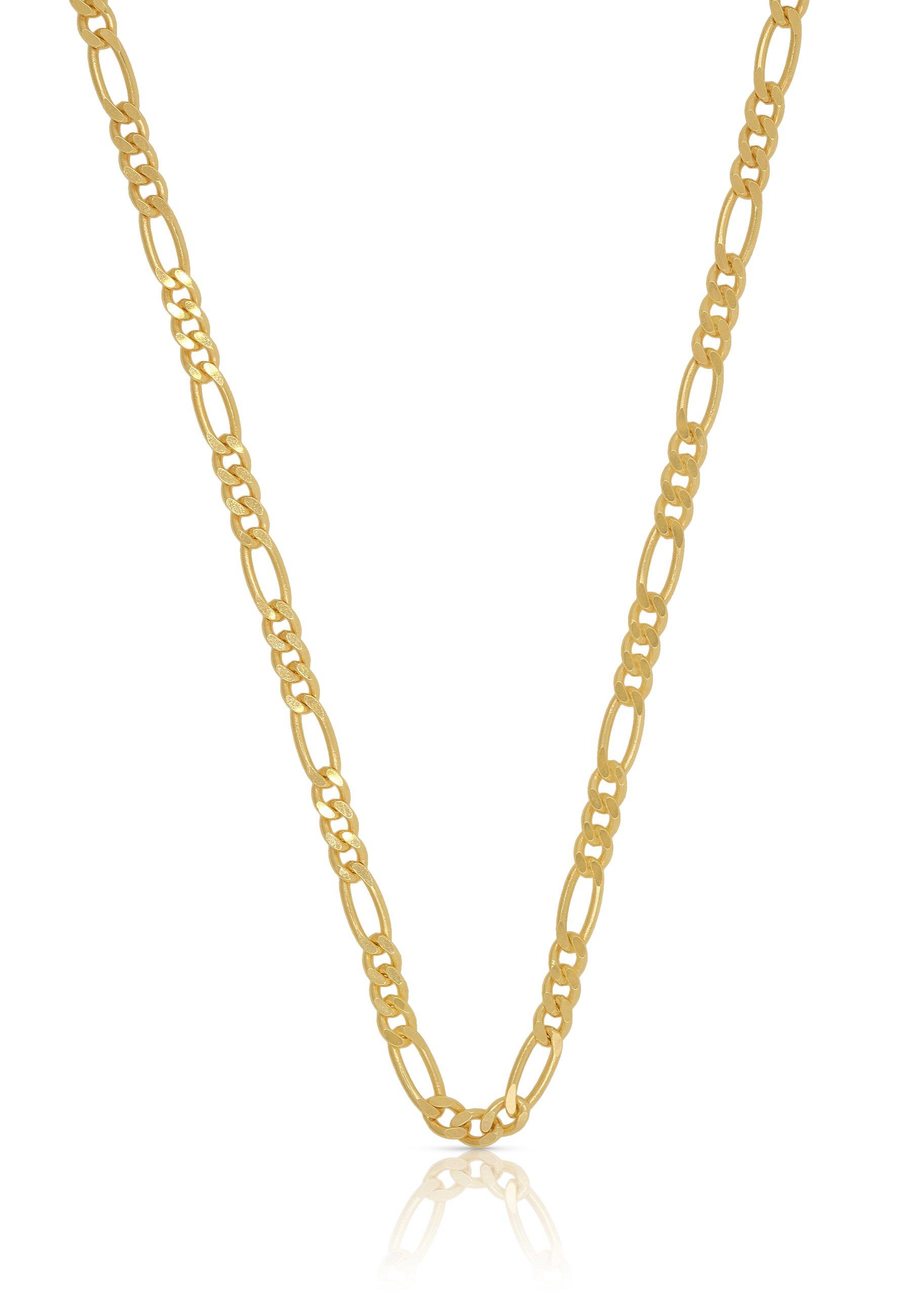 Image of Collier Figaro Gelbgold 750, 2.9mm, 50cm Damen Gelbgold 50 CM
