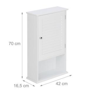 Northix Mobiletto da bagno in piedi  