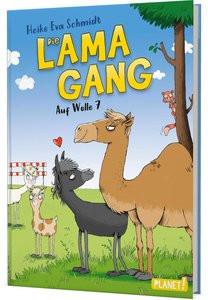 Die Lama-Gang. Mit Herz & Spucke 2: Auf Wolle 7 Schmidt, Heike Eva; Renger, Nikolai (Illustrationen) Gebundene Ausgabe 