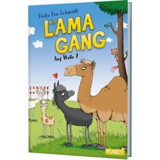 Die Lama-Gang. Mit Herz & Spucke 2: Auf Wolle 7 Schmidt, Heike Eva; Renger, Nikolai (Illustrationen) Gebundene Ausgabe 