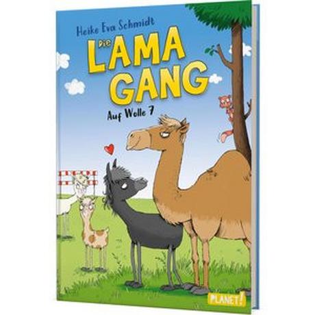 Die Lama-Gang. Mit Herz & Spucke 2: Auf Wolle 7 Schmidt, Heike Eva; Renger, Nikolai (Illustrationen) Gebundene Ausgabe 