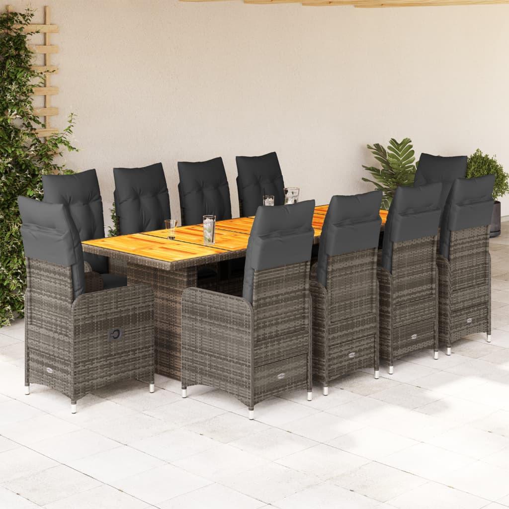 VidaXL Bistro set poly-rattan  