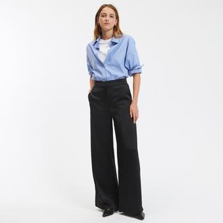 La Redoute Collections  Pantalon large satiné 