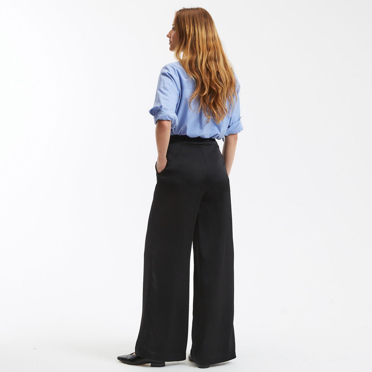 La Redoute Collections  Pantalon large satiné 