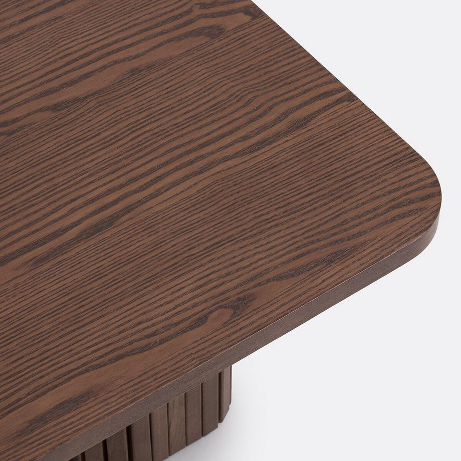 La Redoute Intérieurs Couchtisch LATTI aus Eschenfurnier  