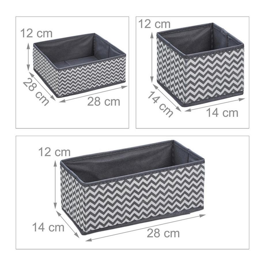 B2X divisorio per cassetti in 6 parti  