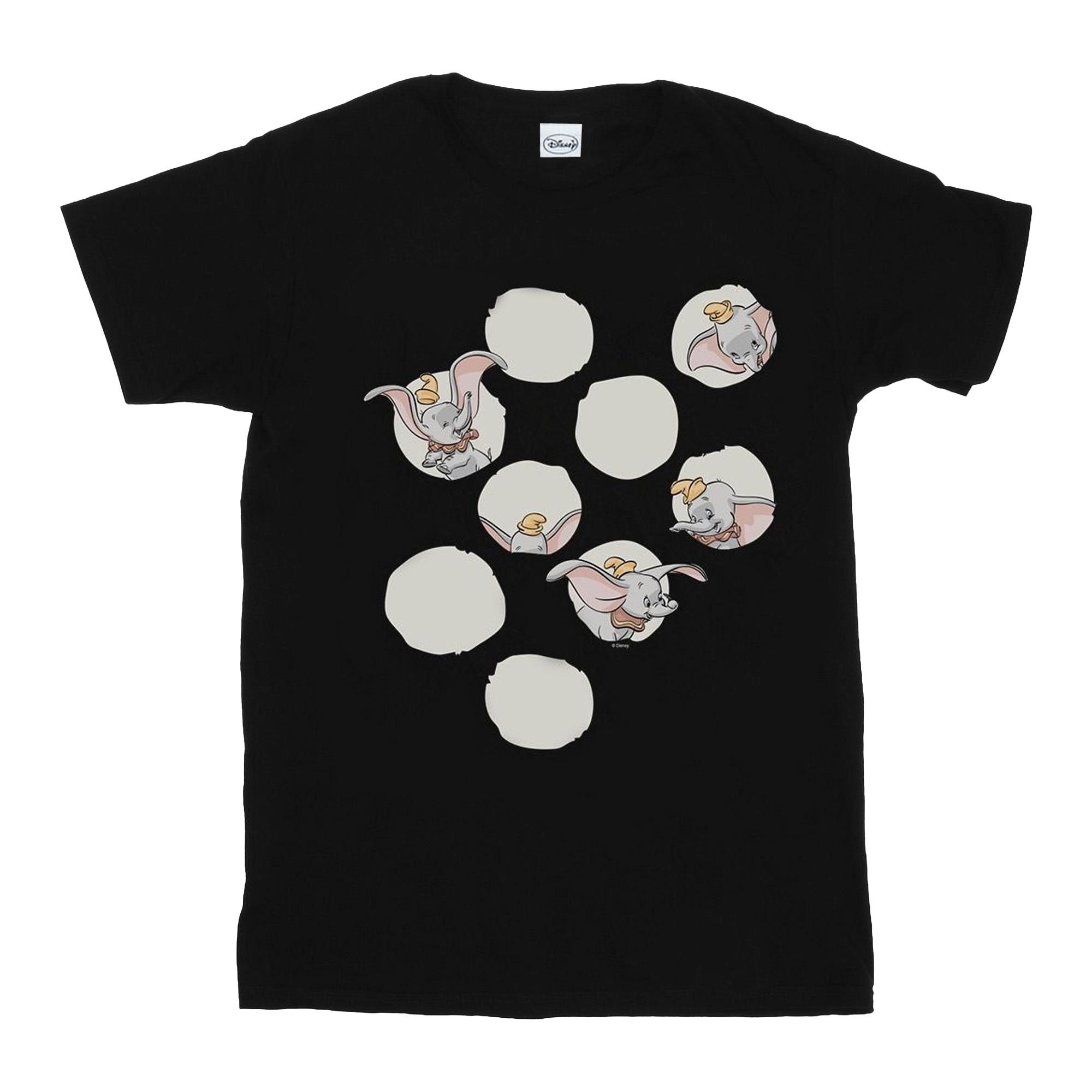 Image of Dumbo Peekaboo Tshirt Unisex Schwarz 128