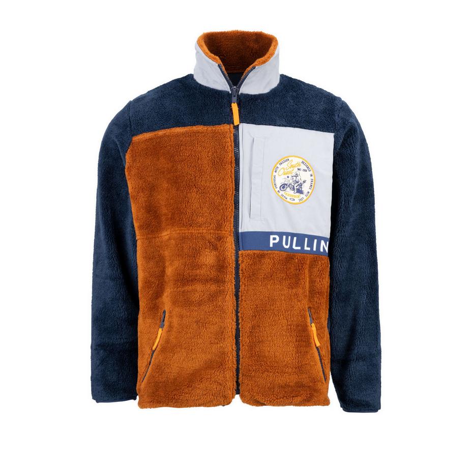 sherpa fleece pull-in