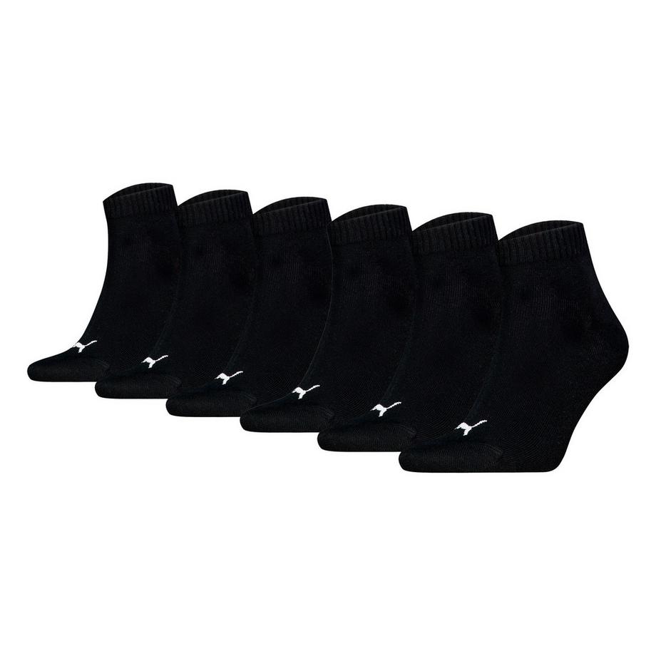 Socken  6er Pack Stretch-Quarter Plain ECOM 6P