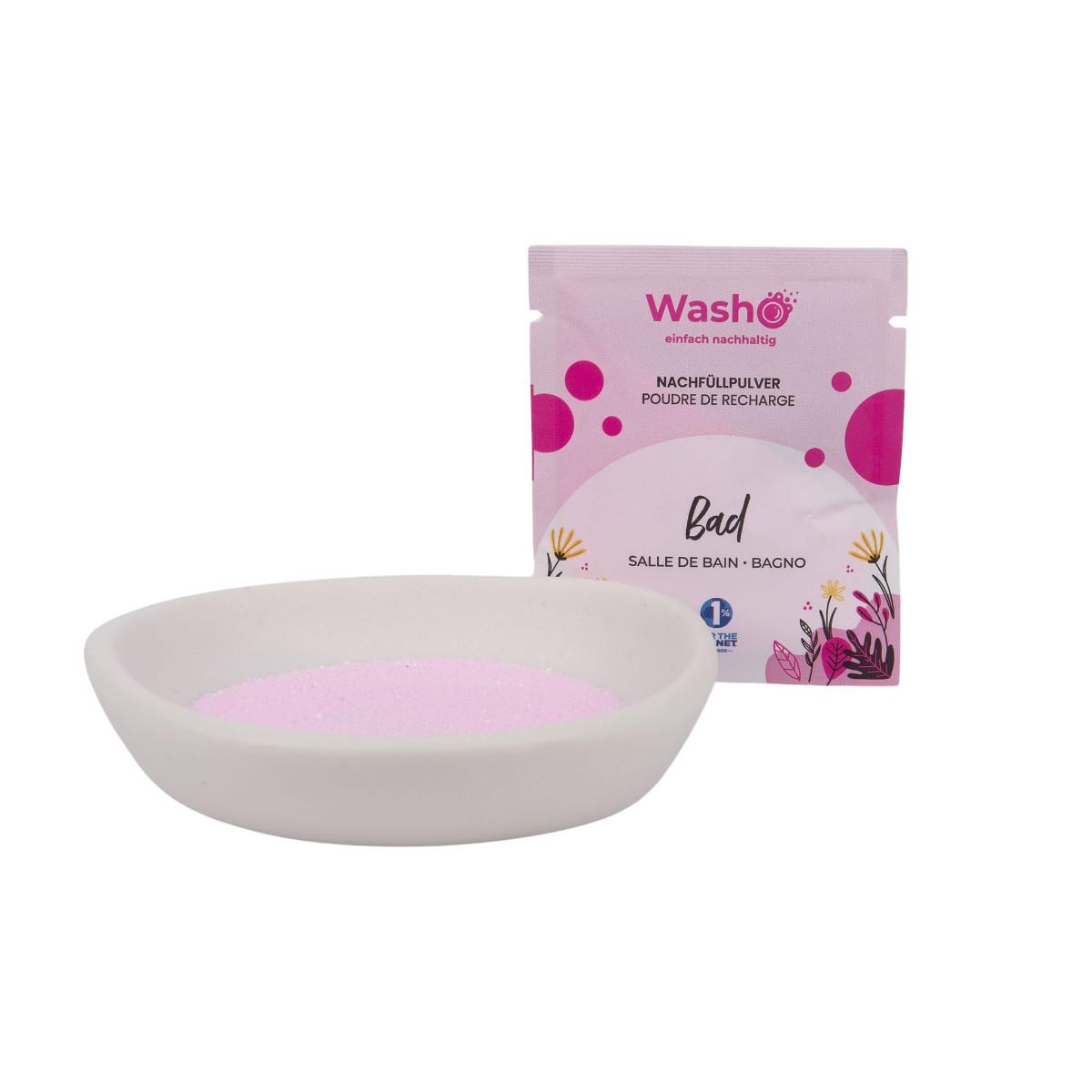 Washo Kit de nettoyage en poudre pour salle de bain  
