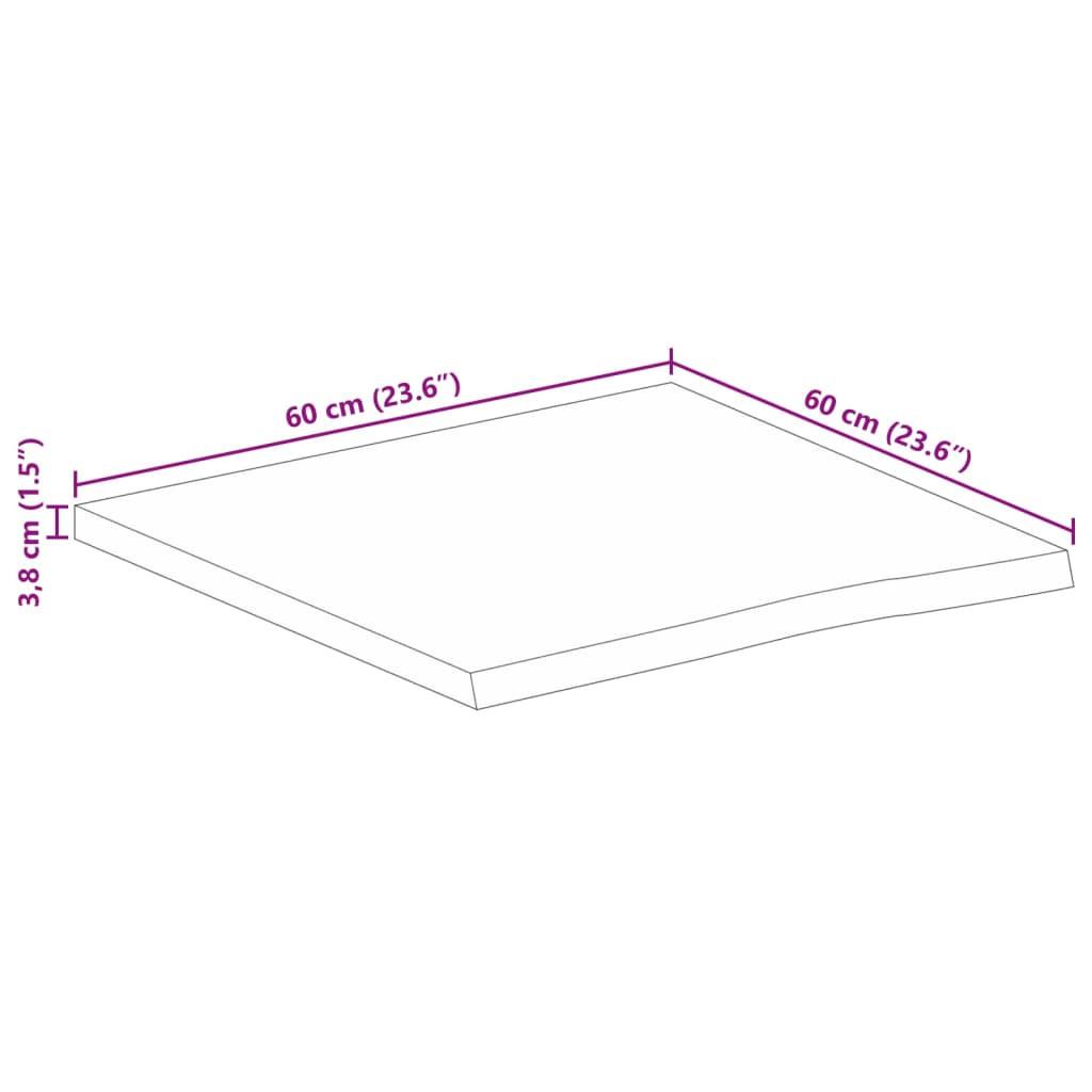 VidaXL Dessus de table bois  